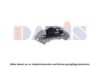 AKS DASIS 741400N Regulator, passenger compartment fan